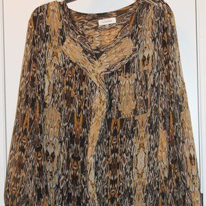 Calvin Klein V-neck Blouse